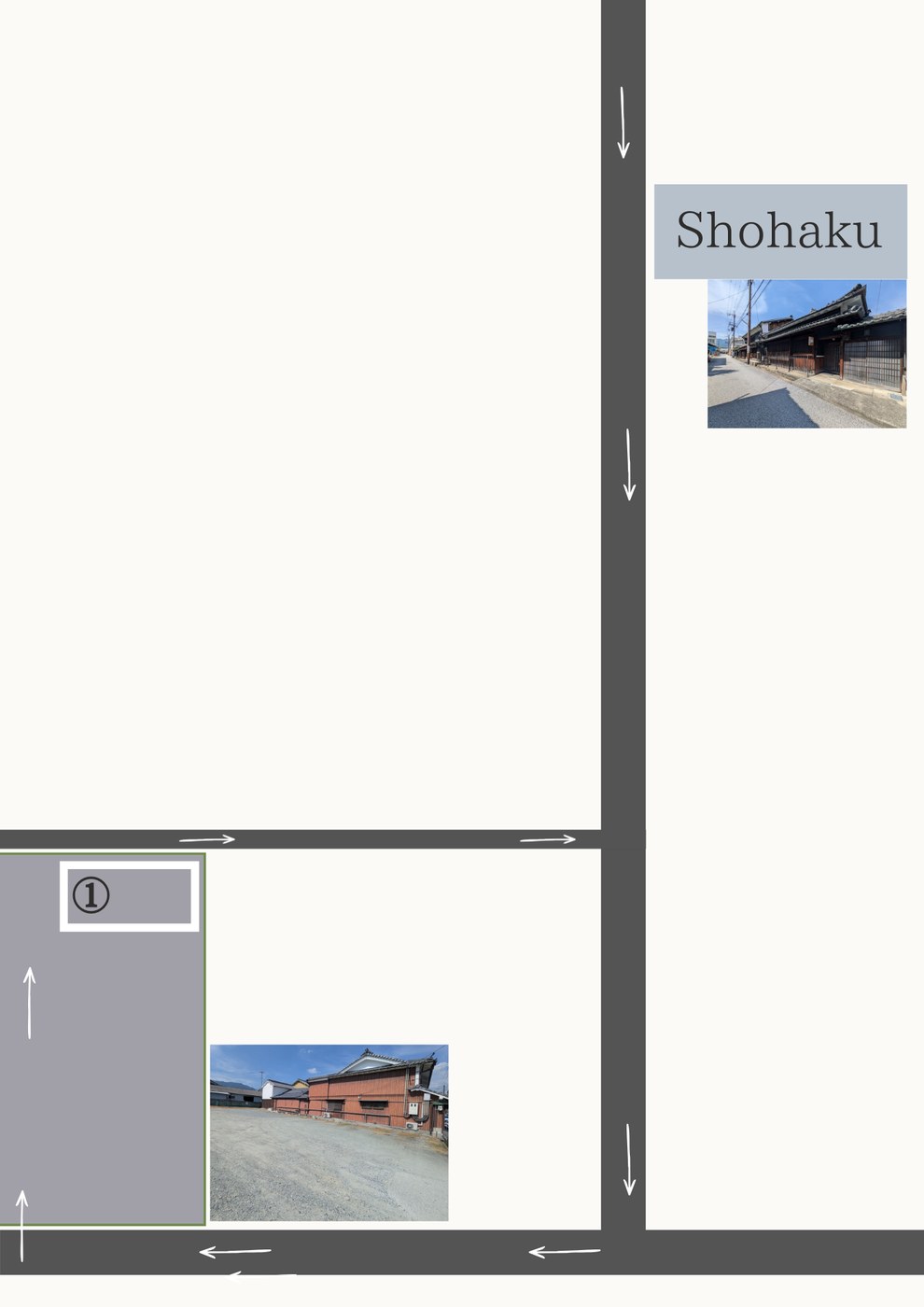 しょうはく駐車場案内図