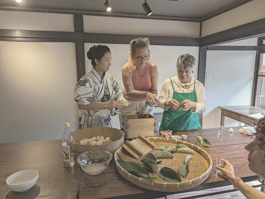 柿の葉寿司手づくり体験